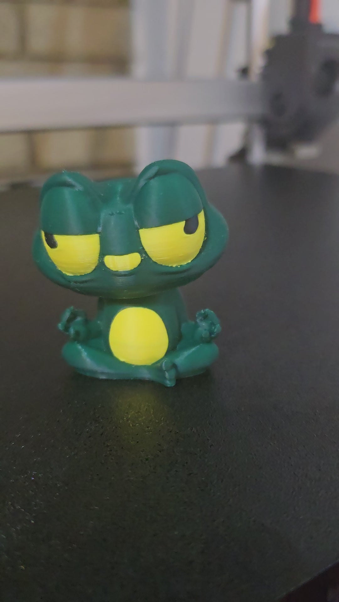 Zenko – Grumpy Zen Frog Bobblehead Collectible